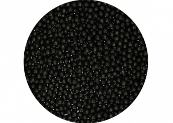 Sfere Zucchero Nero Brillante