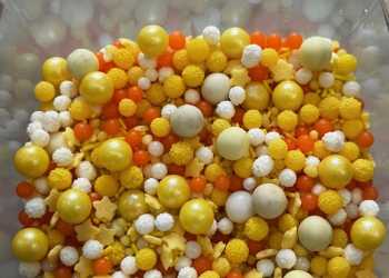 Assortimento Springles giallo/arancio/bianco